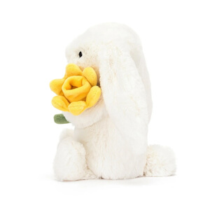 Jellycat Bashful Bunny With Daffodil – Small